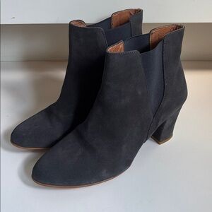 Grey suede ankle boots by Shoe The Bear